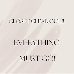 Everything must go‼️‼️